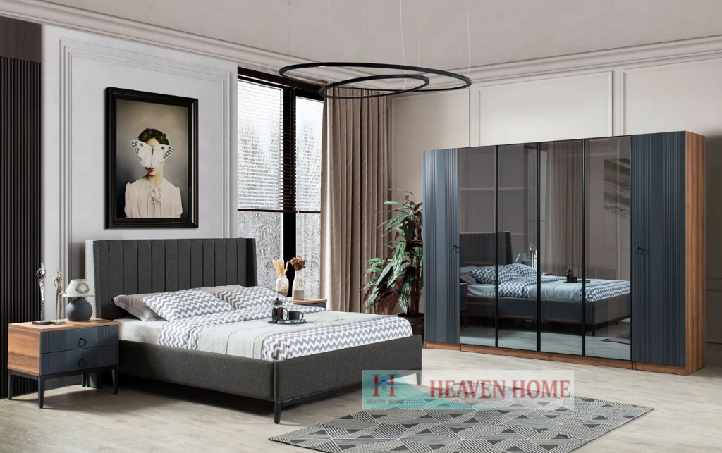 غرف نوم مودرن بتصميمات مبتكرة لعام 2025 – Heaven Home Online